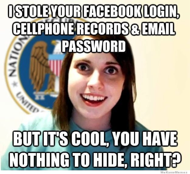 Internet politics NSA scam