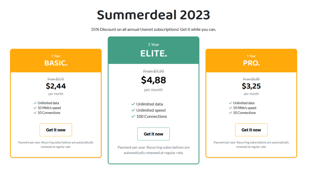 XSNews pricing